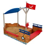 Corabia Piratilor  Sandboat cu lada de nisip - Loc de joaca copii pentru gradina Kidkraft